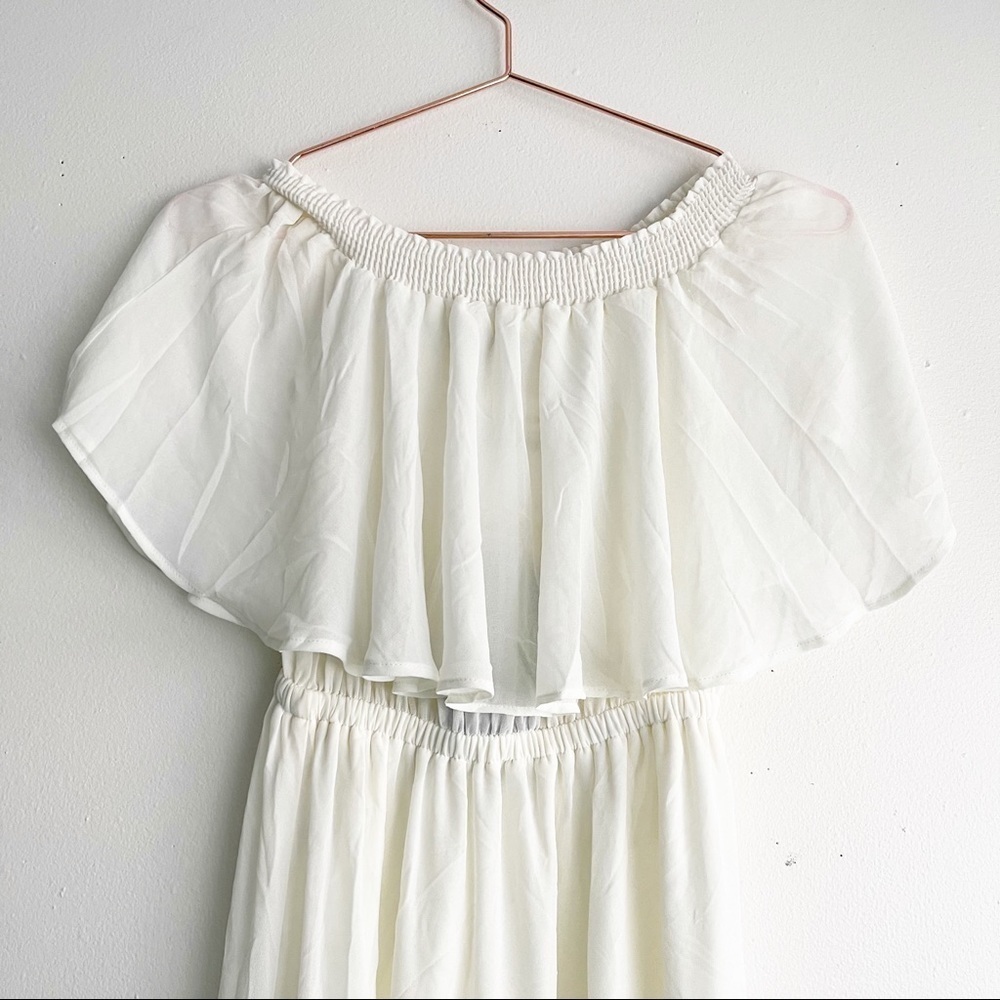 Show Me Your Mumu Hacienda White Maxi Dress - Picture 4 of 8